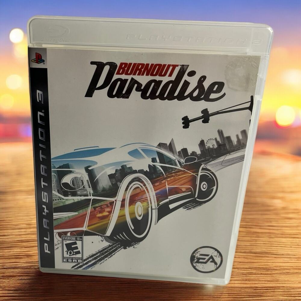 Burnout Paradise Sony PlayStation 3 PS3 CIB Complete‎ Video Game Cars